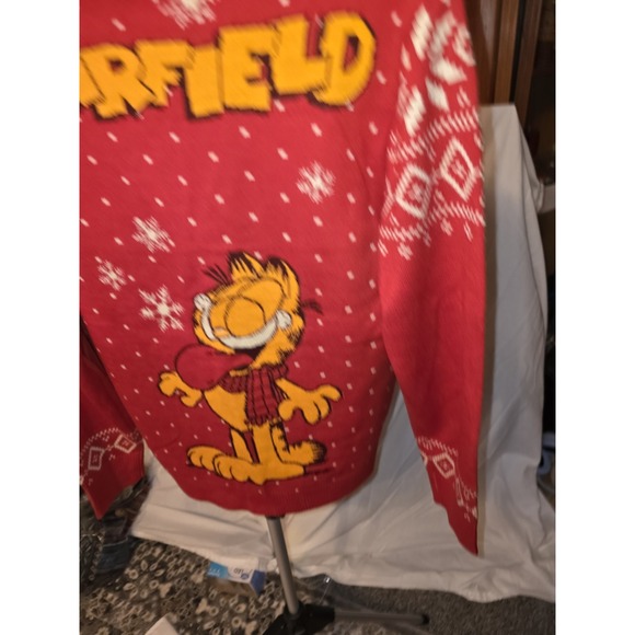 Garfield Christmas Sweater Size S. NWT. Holidays, Party Wear, Winterwear. - Picture 4 of 5